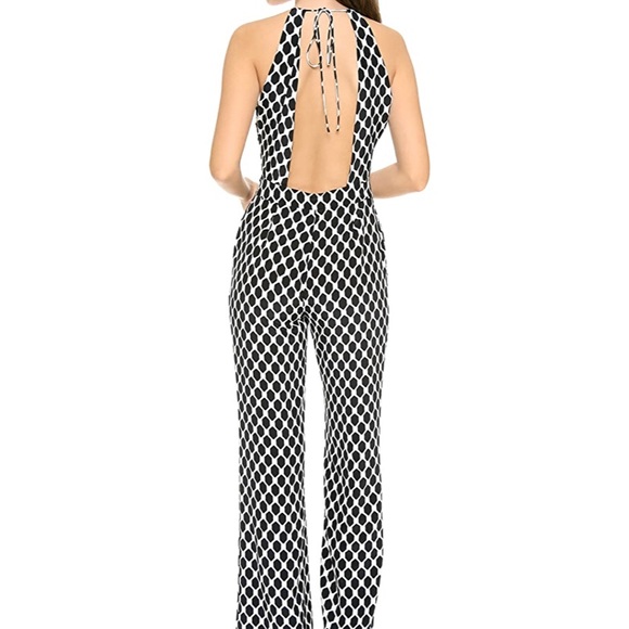 Diane von Furstenberg Ireland Halter Jumpsuit - Picture 8 of 11